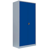 Artikelbild 1 für LÜLLMANN Stahlschrank 530351 enzianblau, lichtgrau 4 Fachböden 92,5 x 50,0 x 195,0 cm, aufgebaut, 1 St., Artikelnummer 182697
