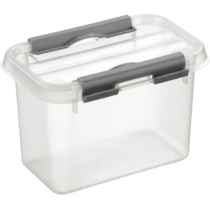 Artikelbild für sunware Q-line Aufbewahrungsbox 0,8 l transparent 15,0 x 10,0 x 10,3 cm, 1 St., Artikelnummer 145610