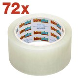 Artikelbild 1 für büroplus Packband transparent 50,0 mm x 66,0 m 72 Rollen, Artikelnummer 364943