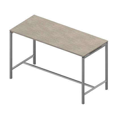 Artikelbild für Quadrifoglio Stehtisch Creo beton rechteckig, 4-Fuß-Gestell alu, 180,0 x 80,0 x 107,0 cm, Artikelnummer 670669