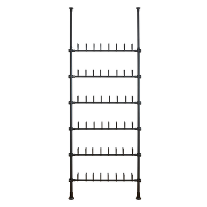 Artikelbild 2 für WENKO Teleskop-Schuhregal Herkules Shoes schwarz 94,0 x 9,0 x 165,0 - 300,0 cm, 1 St., Artikelnummer 531341