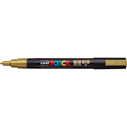 Artikelbild für uni-ball POSCA PC-3M Acrylstift gold 0,9 - 1,3 mm, 1 St., Artikelnummer 106759