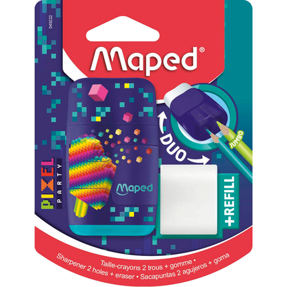 Artikelbild für maped Radiergummi PIXEL PARTY lila, 1 St., Artikelnummer 260129