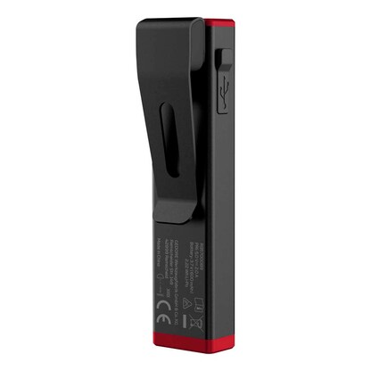 Artikelbild 6 für GEDOREred R95700089 LED Handleuchte schwarz 8,9 cm, 600 mAh, 1 St., Artikelnummer 336549