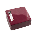 Artikelbild 1 für PROnappe Servietten bordeaux 2-lagig 20,0 x 20,0 cm, 50 St., Artikelnummer 361289