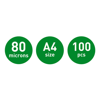 Artikelbild 15 für LEITZ UDT Laminierfolien glänzend für A4 80 micron, 100 St., Artikelnummer 472464