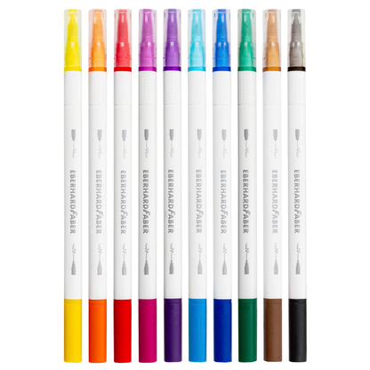 Artikelbild 2 für EBERHARD FABER Duo Fineliner farbsortiert 0,4 mm, 10 St., Artikelnummer 590129