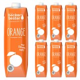 Artikelbild 1 für beckers bester ORANGE Direktsaft 6x 1,0 l, Artikelnummer 653002