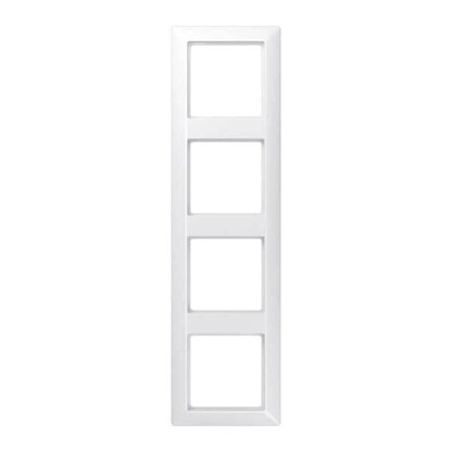 Artikelbild für JUNG 4-fach Steckdosenrahmen weiß 29,4 x 8,1 cm, 1 St., Artikelnummer 176176