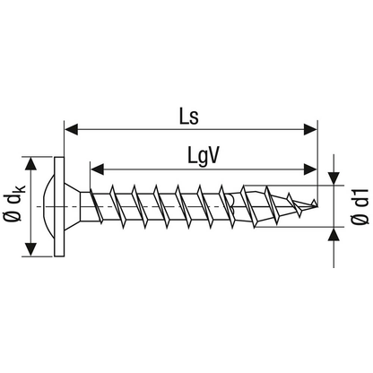 Artikelbild 5 für SPAX® Holzbauschrauben T30 Tellerkopf WIROX 0251010600605 6 mm x 60 mm, 200 St., Artikelnummer 397079