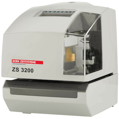 Artikelbild für BÜRK MOBATIME ZS 3200 Stempeluhr, Artikelnummer 166785