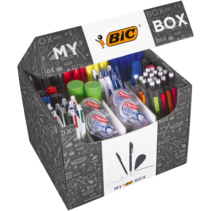 Artikelbild für BIC Schreibset MY BIC BOX farbsortiert, Artikelnummer 592778