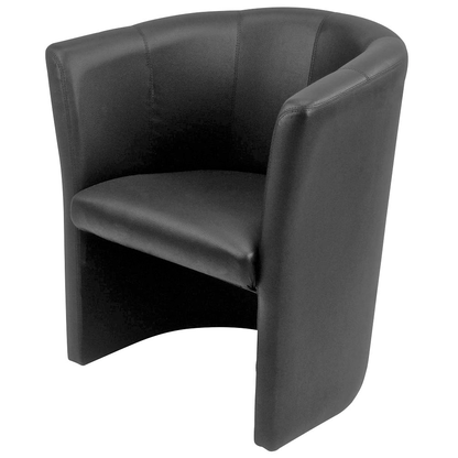 Artikelbild 2 für Nowy Styl Besuchersessel Club schwarz beige Leder 70,0 x 63,0 x 77,0 cm, 1 St., Artikelnummer 487001