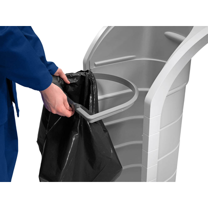 Artikelbild 3 für Hailo ProfiLine WSB Design XXXL Mülleimer 120,0 l grau, 1 St., Artikelnummer 379709