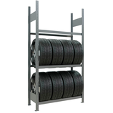 Artikelbild 1 für SCHULTE Reifenregal 20770 silber 110,0 x 40,0 x 200,0 cm, Artikelnummer 855407