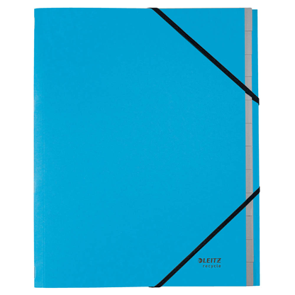 Artikelbild für LEITZ Ordnungsmappe recycle 3915 12 Fächer blau, 1 St., Artikelnummer 854577