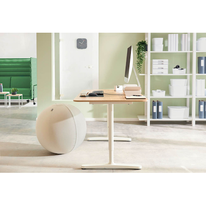 Artikelbild 2 für LEITZ Ergo Active Sitzball hellgrau 65,0 cm, Artikelnummer 998620