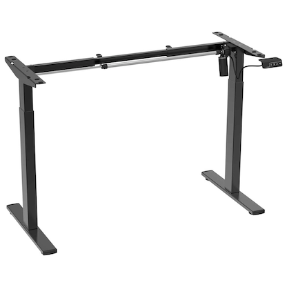 Artikelbild für VCM my office Lona elektrisch höhenverstellbares Schreibtischgestell schwarz rechteckig, T-Fuß-Gestell schwarz 92,0 - 130,0 x 48,0 cm, Artikelnummer 267581