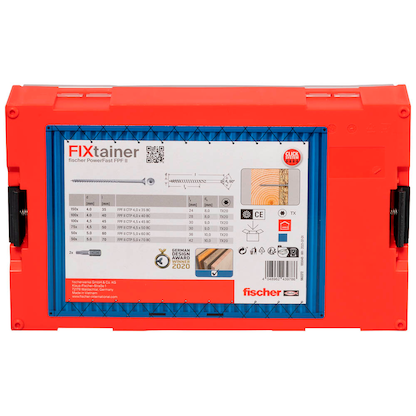 Artikelbild 4 für fischer Holzbauschrauben-Sortiment FixTainer PowerFast II TX TG 562272 4/4,5/5 mm x 35/40/45/50/60/70 mm, Artikelnummer 480457