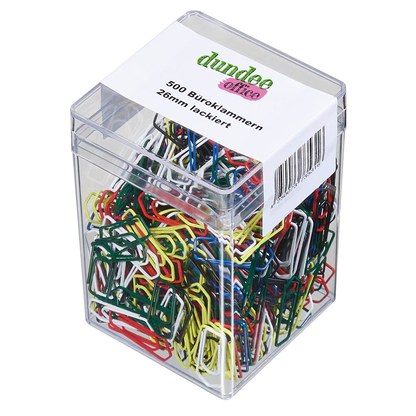 Artikelbild 5 für dundee Büroklammern farbsortiert lackiert, 500 St., Artikelnummer 422487