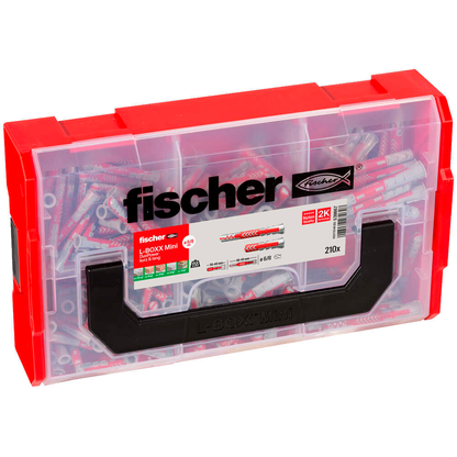 Artikelbild 2 für fischer L-Boxx mini DuoPower kurz & lang 539867 Universaldübel-Sortiment, 210-teilig, Artikelnummer 480271