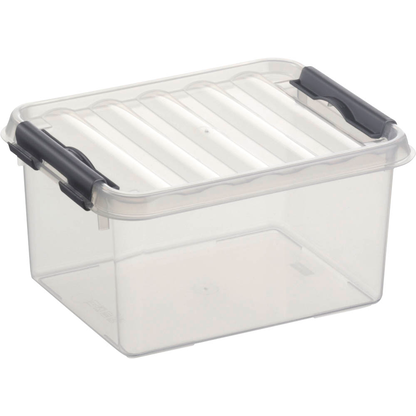 Artikelbild für sunware Q-line Aufbewahrungsbox 2,0 l transparent 20,0 x 15,0 x 10,0 cm, 1 St., Artikelnummer 145627