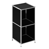 Artikelbild 1 für viasit Aktenregal System4 schwarz 40,4 x 40,4 x 80,7 cm, 1 St., Artikelnummer 214262