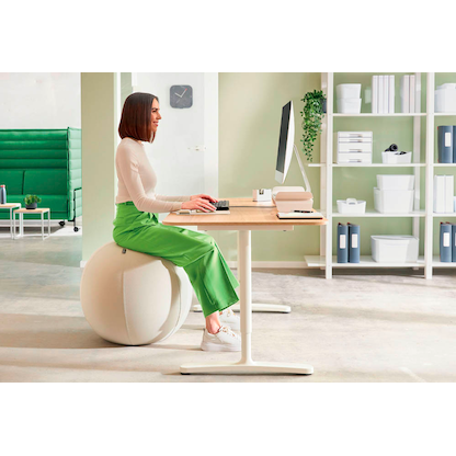 Artikelbild 3 für LEITZ Ergo Active Sitzball hellgrau 65,0 cm, Artikelnummer 998620