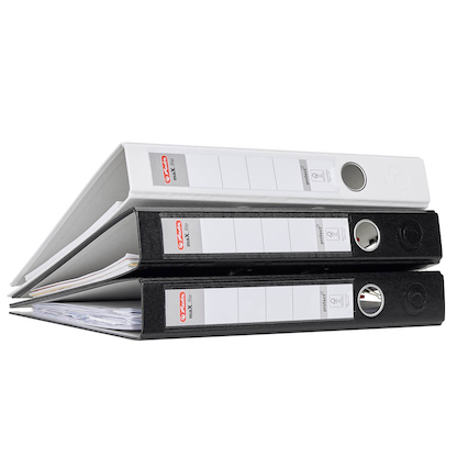 Artikelbild 3 für herlitz maX.file protect Ordner schwarz Kunststoff 5,0 cm DIN A4, 1 St., Artikelnummer 138594