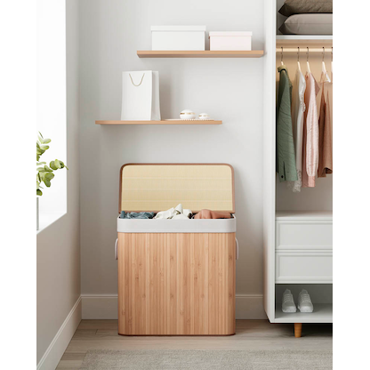 Artikelbild 3 für SONGMICS Wäschesortierer bambus, 1 St., Artikelnummer 438519