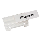 Artikelbild 1 für Vollsichtreiter transparent, 50 St., Artikelnummer 128603