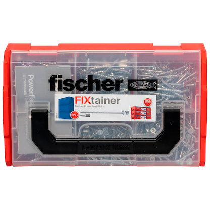 Artikelbild 2 für fischer Holzbauschrauben-Sortiment FixTainer PowerFast II TX TG 562272 4/4,5/5 mm x 35/40/45/50/60/70 mm, Artikelnummer 480457