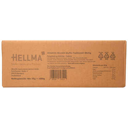 Artikelbild 7 für HELLMA Muffins Mini Kuchen 48x 35,0 g, 48 St., Artikelnummer 661849