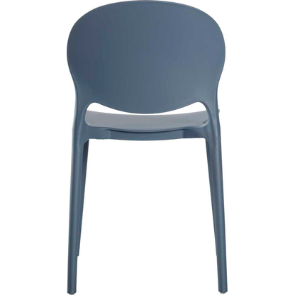 Artikelbild 3 für LÜLLMANN Besucherstuhl 230801 rauchblau Kunststoff, 1 St., Artikelnummer 790968