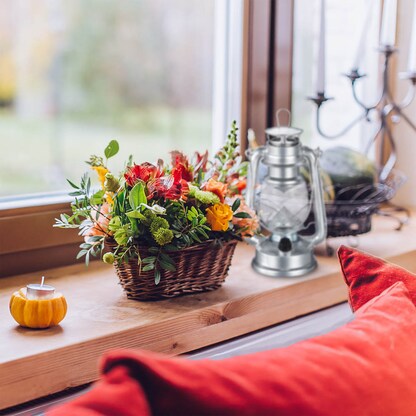 Artikelbild 3 für relaxdays LED Laterne silber 11,5 cm, 1 St., Artikelnummer 644821