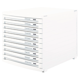 Artikelbild 1 für HAN Schubladenbox Contur weiß 1510-12D, DIN B4 mit 10 Schubladen, 1 St., Artikelnummer 661717