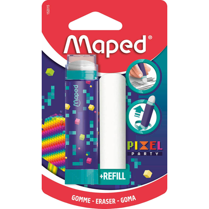 Artikelbild für maped Radierstift PIXEL PARTY weiß, 1 St., Artikelnummer 260147