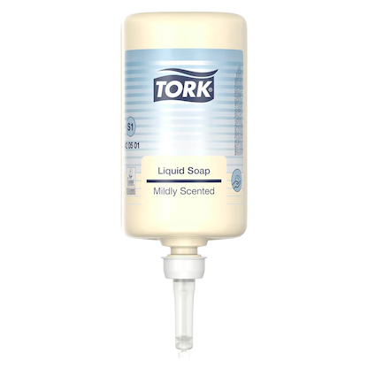 Artikelbild für TORK Premium Mild Flüssigseife 1,0 l, Artikelnummer 404061