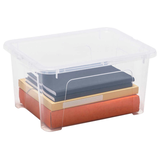 Artikelbild 1 für PAPERFLOW VIEW Aufbewahrungsbox 24,0 l transparent 44,0 x 34,0 x 22,5 cm, 1 St., Artikelnummer 735666