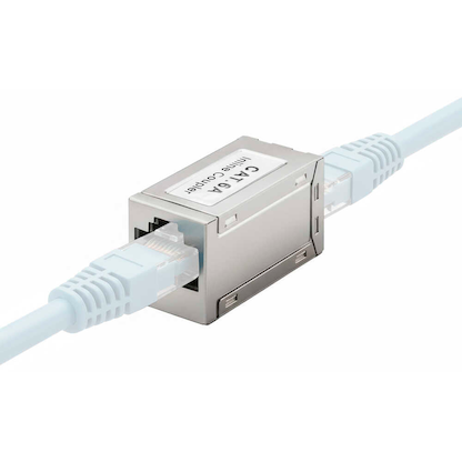 Artikelbild für goobay RJ46/RJ45 CAT 6A LAN-Adapter, Artikelnummer 732366