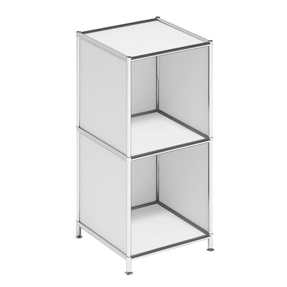 Artikelbild für viasit Aktenregal System4 weiß 40,4 x 40,4 x 80,7 cm, 1 St., Artikelnummer 214254