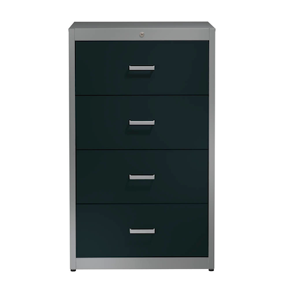 Artikelbild 5 für mauser client entry Hängeregistraturschrank alu, anthrazitgrau 4 Schubladen 80,0 x 60,0 x 135,0 cm, 1 St., Artikelnummer 259174