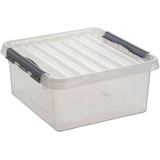 Artikelbild 1 für sunware Q-line Aufbewahrungsbox 18,0 l transparent 37,8 x 39,5 x 18,0 cm, 1 St., Artikelnummer 145654