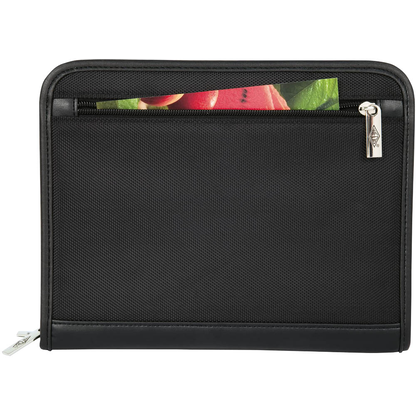 Artikelbild 4 für WEDO Ringbuchmappe ELEGANCE Lederimitat DIN A5 schwarz, Artikelnummer 186043