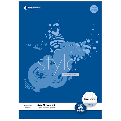 Artikelbild 2 für Staufen® Briefblock DIN A4 kariert, 1 Block, Artikelnummer 907648