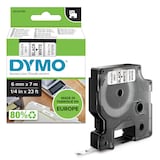 Artikelbild 1 für DYMO Schriftband D1 43613 S0720780, 6 mm, schwarz auf weiß, 1 St., Artikelnummer 591982
