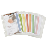 Artikelbild 1 für FolderSys Dokumententaschen Index DIN A5 transparent genarbt 0,20 mm, 10 St., Artikelnummer 450003