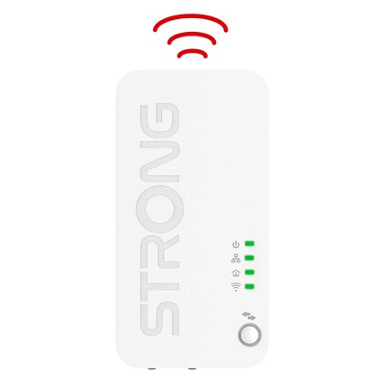 Artikelbild für STRONG 1000 Wi-Fi Mini KIT Powerline-Adapter-Set, 1 St., Artikelnummer 583488