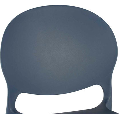 Artikelbild 5 für LÜLLMANN Besucherstuhl 230801 rauchblau Kunststoff, 1 St., Artikelnummer 790968