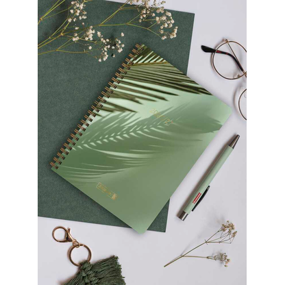 Artikelbild 6 für BRUNNEN Schülerkalender Shadow 2026/2027 mehrfarbig: grün, gold, 1 St., Artikelnummer 805048